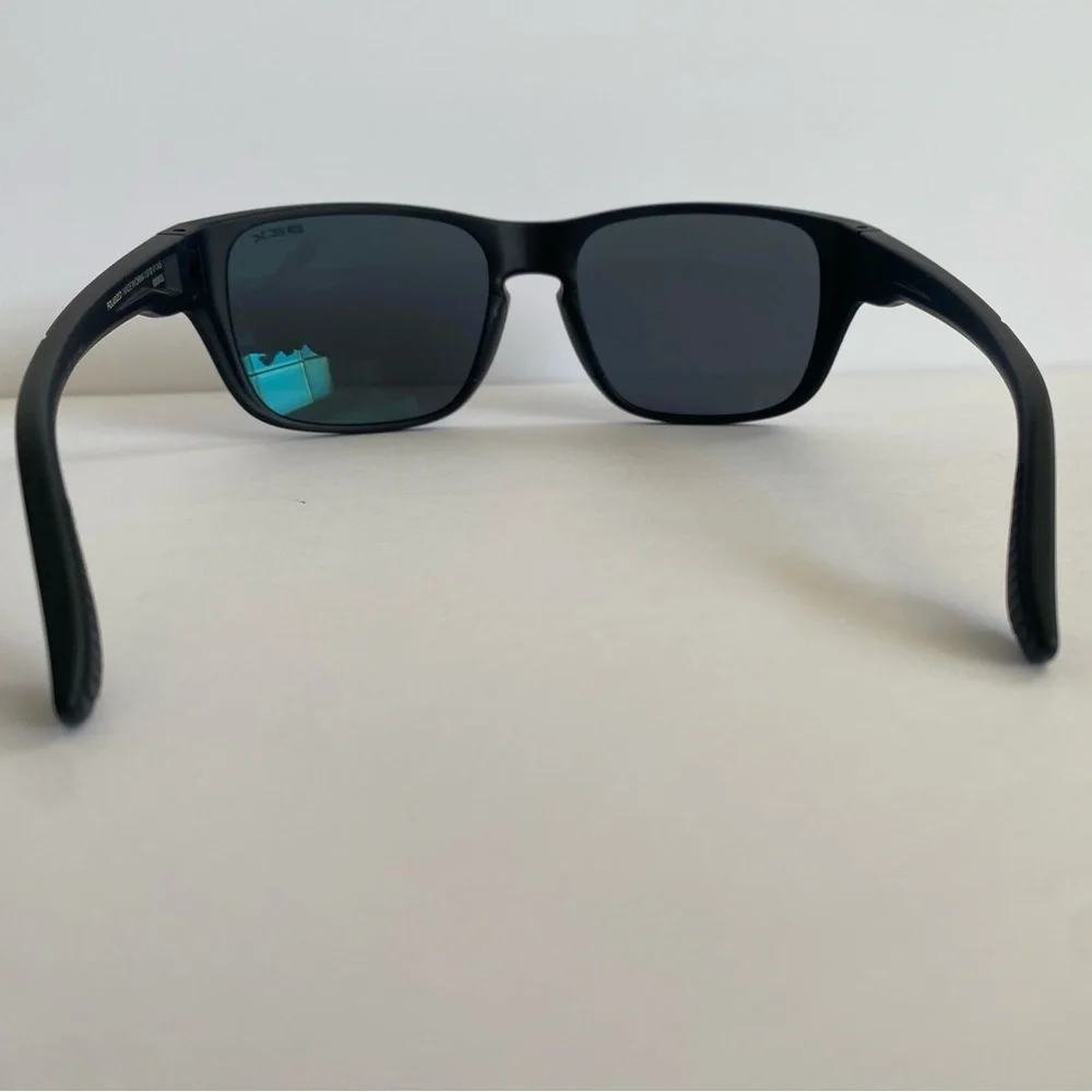 NWOT - Authentic - BEX - Mica Polarized Sunglasses - Black/Grey